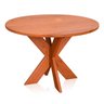 Conjunto Mesa De Jantar Redonda 1,20m Com 4 Cadeiras Country G Em Madeira De Lei Maciça - 2