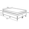 Cama Box Super King Azmax  Evidence 193cm Azmax Colchões - 5