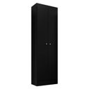 Ver imagem 1 de Armário Multiuso Aura Preto Fosco - Kits Paraná