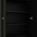 Ver imagem 5 de Armário Multiuso Aura Preto Fosco - Kits Paraná