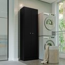 Ver imagem 6 de Armário Multiuso Aura Preto Fosco - Kits Paraná