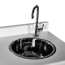 Ver imagem 6 de Versaty - Cuba Circular Redonda Fabricada com Aço 304 Tam. 30x15