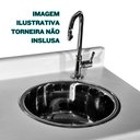 Ver imagem 5 de Versaty - Cuba Circular Redonda Fabricada com Aço 304 Tam. 30x15