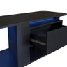 Rack para Tv até 55 Polegadas Estilo Gamer com 1 Gaveta e Iluminação em Led Rgb Preto - 3