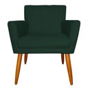 Ver imagem 2 de Kit 2 Poltronas Decorativa para Sala de Estar Cecília Suede Verde - Montanaris Decor Md Montanaris D