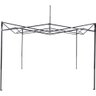 Barraca Tenda Gazebo Dobravel Articulado 3m X 3m Preto Bel - 6