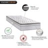 Colchão Solteiro Sublime Pillow D28 Molas Ensacadas 26x88x188 Branco - Ambiance Móveis - 4