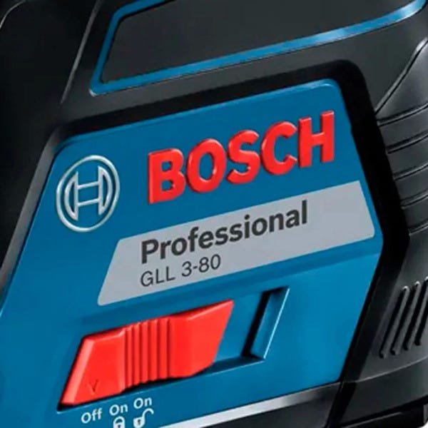 Nível a Laser Automático Bosch GLL 3-80 P com Base Magnética Alcance 40m - 2