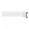 Rodapé de MDF 5cmX15mmX2,40m Liso 501  - 1