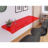 Mesa de Parede Dobrável em MDF Pratice 130cm - Vermelho - 3