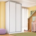 Ver imagem 1 de Guarda-roupa Infantil Solteiro 2 Portas de Correr Moderno Emovell