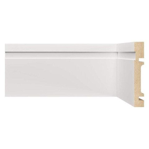 Rodapé MDF Frisado 10cm x 2,40m 1002 Moldufama