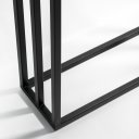 Ver imagem 4 de Porta Toalha Level Decorativo de Piso Preto de Metal - Harmônica Móveis.