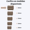 Ver imagem 6 de Luva Pvc 50mm Soldável Conexão Encanamento | Akato | Kit 10 Un