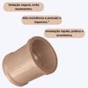 Ver imagem 3 de Luva Pvc 50mm Soldável Conexão Encanamento | Akato | Kit 10 Un