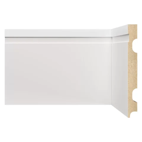 Rodapé MDF Frisado 15cm x 2,40m 1502 Moldufama