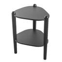 Ver imagem 1 de Mesa Lateral Organica Pe Madeira 28013 Nero Preto Artesano