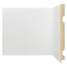 Rodapé de MDF 20cmX15mmX2,40m com Liso 2001  - 1