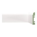 Ver imagem 1 de Rodapé de MDF Liso de 8CMX2,40m Rende 2,4m 804 Branco Moldufama