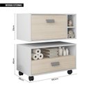 Ver imagem 3 de Conjunto Armário Gabinete de Banheiro Towel Bege Caemmun