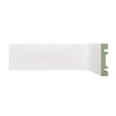 Ver imagem 1 de Rodapé de MDF Liso de 7CMX2,40m Rende 2,4m 701 Branco Moldufama