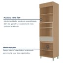 Ver imagem 4 de Paneleiro 2 Portas 1 Gaveta Realeza Premium 100% MDF