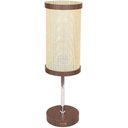 Ver imagem 1 de Abajur Muller Straw Sala Palha Imbuia 1 Lâmpada 2550ib