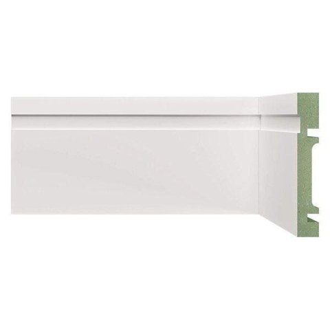 Rodapé MDF Frisado 10cm x 2,40m 1002 Moldufama