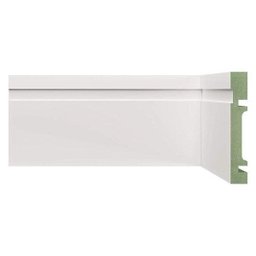 Rodapé MDF Frisado 10cm x 2,40m 1002 Moldufama - 1 Rodapé MDF Frisado 10cm x 2,40m 1002 Moldufama - 1