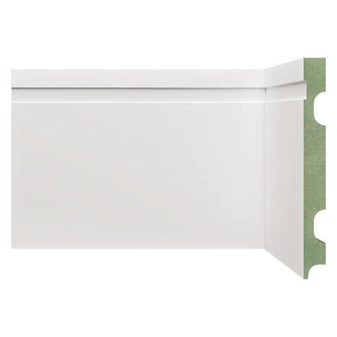 Rodapé MDF Frisado 15cm x 2,40m 1502 Moldufama