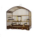 Ver imagem 2 de Gaiola Para Trinca Ferro - Luxo Torneio Passeio Marchetaria