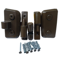 Kit 05 para Montagem Box de Abrir Automático V/a Marrom - 1