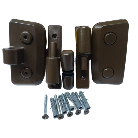 Kit 05 para Montagem Box de Abrir Automático V/a Marrom