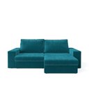 Ver imagem 3 de Sofá Capri 2 Lugares Retrátil e Reclinável 160cm Verde Suede