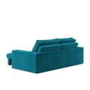Ver imagem 6 de Sofá Capri 2 Lugares Retrátil e Reclinável 160cm Verde Suede