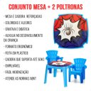 Ver imagem 4 de Conjunto Mesa e 2 Cadeiras Infantil