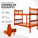 Ver imagem 5 de Beliche Torneada Milão 8 - Mel - Jm Móveis