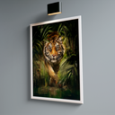 Ver imagem 1 de Quadro Tigre na Grama