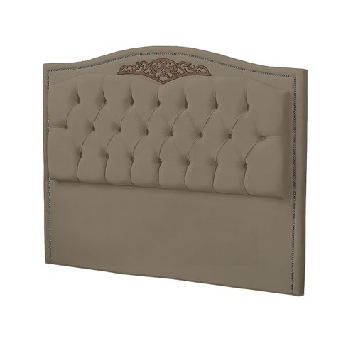 Cabeceira Casal Queen Size Estofada para Cama Box Maitê Veludo