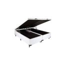 Ver imagem 1 de Cama Box Baú King Red Bipartido a Colchões Sintético Branco 41x193x203