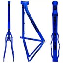 Ver imagem 7 de Bicicleta Aro 29 Alumínio 21v Quadro 17 Freio Disco Mêcanico Z1 Azul Preto - Dropp