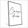 Quadro Carpe Diem Canvas com Vidro - 1