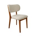 Ver imagem 2 de Conjunto de 2 Cadeiras Lorena em Madeira Maciça com Encosto Anatômico