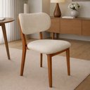 Ver imagem 1 de Conjunto de 2 Cadeiras Lorena em Madeira Maciça com Encosto Anatômico