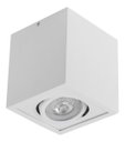 Ver imagem 1 de Plafon Spot Sobrepor Quadrado Box Branco P/ PAR20 Orluce OR1414 ST2755