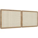 Ver imagem 1 de Cabeceira Cama Box Casal Queen Painel com Telinha 160cm Moss A03 Hanover - Lyam Decor