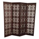 Ver imagem 1 de Biombo 4 Folhas 172X180cm Mdf Modelo 2 Rustico Vazado