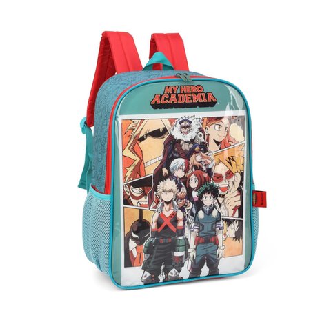 Mochila de Costas Infantil My Hero Academia Verde Claro - Luxcel