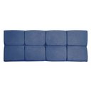 Ver imagem 3 de Cabeceira Painel Casal 1,40m Nina Suede - Pallazio - Azul Marinho