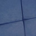 Ver imagem 4 de Cabeceira Painel Casal 1,40m Nina Suede - Pallazio - Azul Marinho